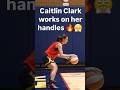 🔥 Caitlin Clark working at camp | Indiana Fever WNBA Women's Basketball #shorts #short #basketball