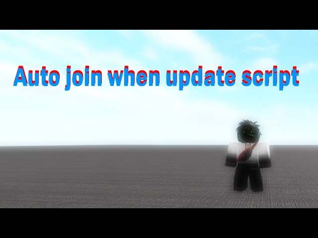 Auto Join When Update Script Roblox Youtube - automatic roblox game joining