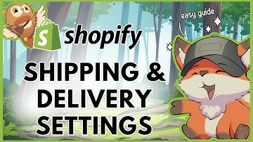 Hoe u de verzend- en bezorginstellingen van Shopify instelt | Optimaliseer uw winkel - Volledige ...