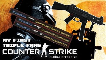 Ump-45 Triple Kill | Counter Strike: Global Offensive Competitive