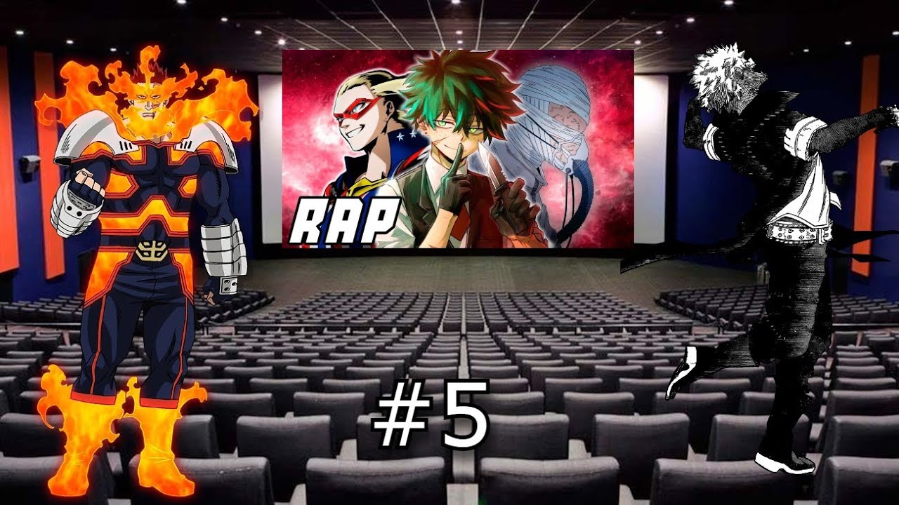 BNHA Reaccionando universos || Capitulo 4 || Rap Deku villano vs Star and Stripe