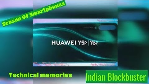 Huawei Y5p official video trailer