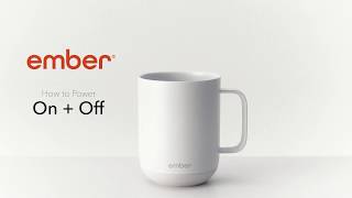 Ember Support: How to turn your Ember Ceramic Mug On and Off