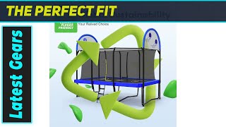 Zupapa Rectangle Trampoline: The Ultimate Backyard Gymnastics Powerhouse!
