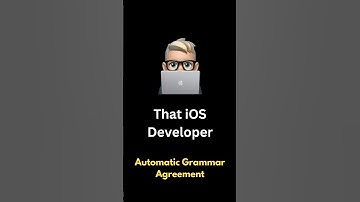 SwiftUI quick tip, Automatic Grammar Agreement. #shorts
