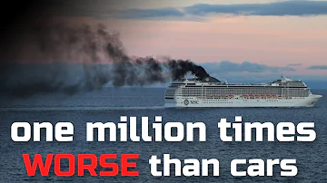 Do cruise ships harm the environment?