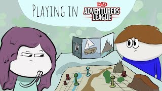 I tried out playing in D&D Adventurers League for the first time
