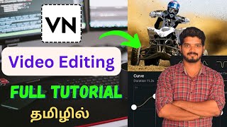 2023 Vn Video Editor Full Tutorial Tamil | How To Use VN App in Tamil | VN Basic Editing Tamil