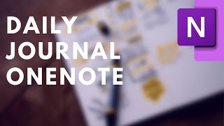 OneNote Bullet Journal - Digital 5 Second Journal on Microsoft One Note screenshot 5