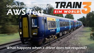 AWS in Action! Driver Becomes Unwell - TSW3 AWS Test
