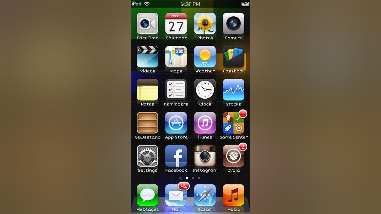 How to have animated wallpaper on iOS 6 live wallpaper YouTube