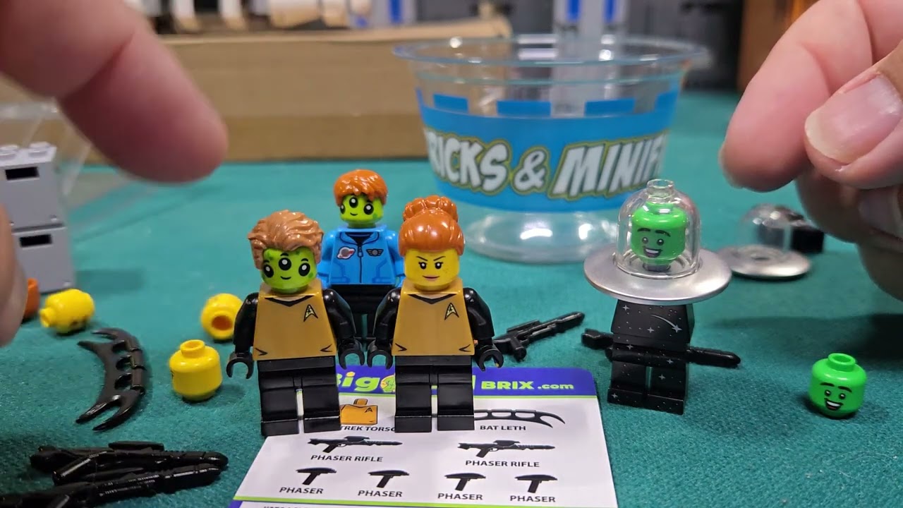 Big Kid Brix star trek torso