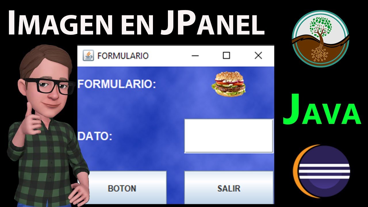 😀Imagen de fondo en JPanel en Java ☕️ usando Eclipse - YouTube