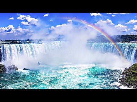 Niagara Falls : The Largest Waterfall in the World by Water Flow - Travel Video