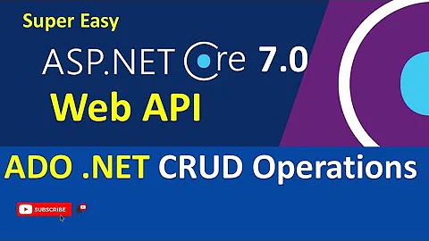 Implement CRUD Operation with ADO .NET with ASP .NET Core 7.0