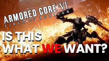 Armored Core 6 is Hard