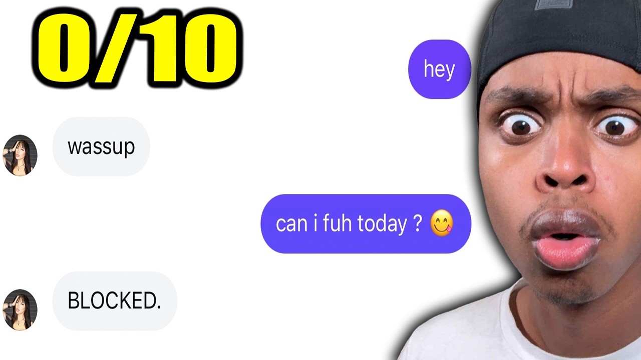 My Chat Sent Me Their TERRIBLE Rizz..