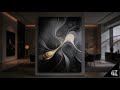Luxury Interior Scene with Animated Painting | Ambient Motion Art 4K