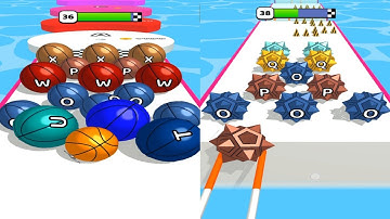 A-Z Run - All Levels Gameplay Walkthrough Android iOS (level 36-40) | #azrun #azrungame