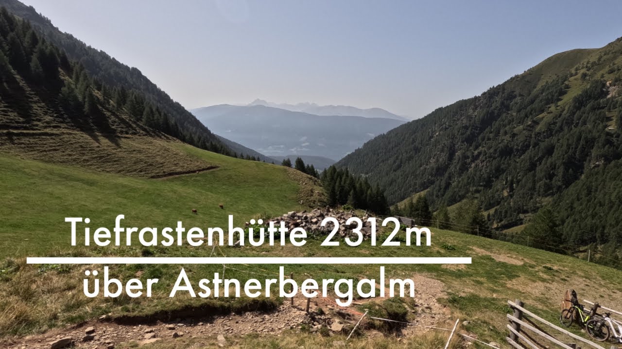 Tiefrastenhütte 2312m über Astnerbergalm //  Schöne Wanderung bei Terenten // Südtirol