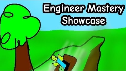 Engineer Mastery Showcase in Roblox Ability Wars - Ability Wars