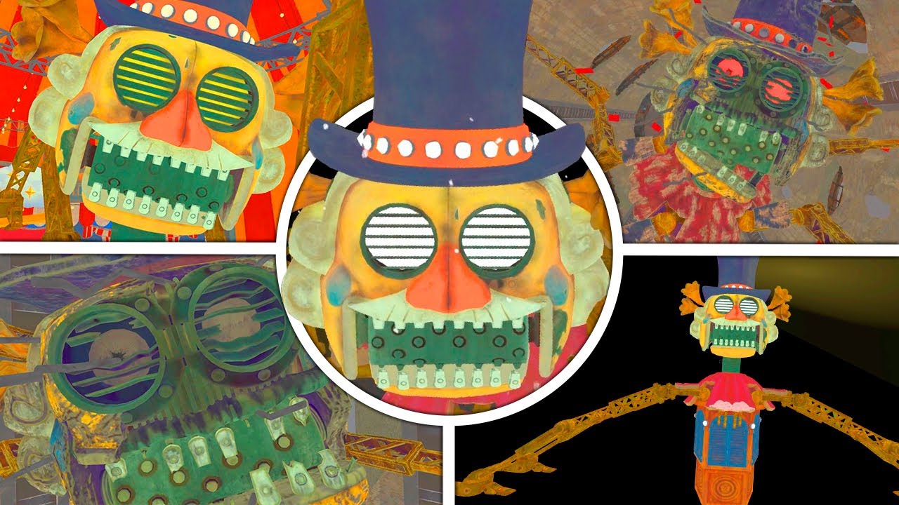 FNAF Secret of the Mimic - All Big Top (DJ Music Man) Secret Cutscenes (Showcase)