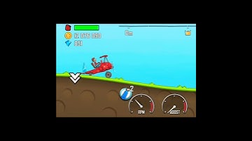 Hill Climb Racing : AIRCAR MAXED OUT 🔥