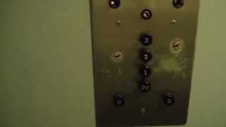 antique otis traction elevator @ Masonic Temple Sturgis MI
