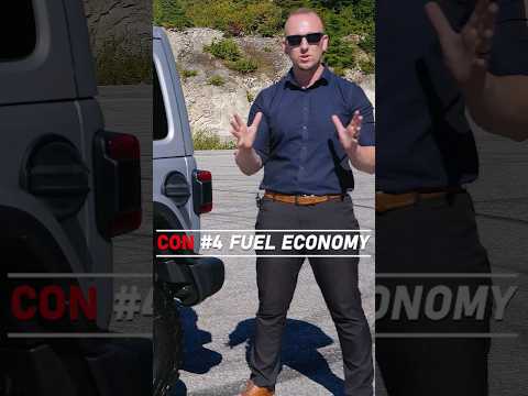 2023 Jeep Wrangler Pros and Cons | Con #4 Fuel Economy