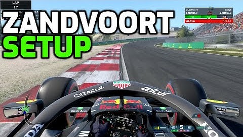 F1 2021 ZANDVOORT HOTLAP + SETUP (1:08.593)