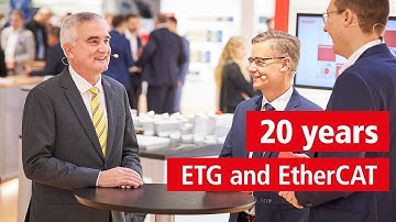 20 years of EtherCAT and ETG: A success story