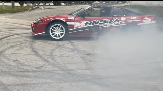 600Rwhp+ RB30 swapped 240sx donuts Lee Yearwood comp car