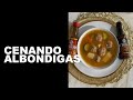 Cenando Albóndigas