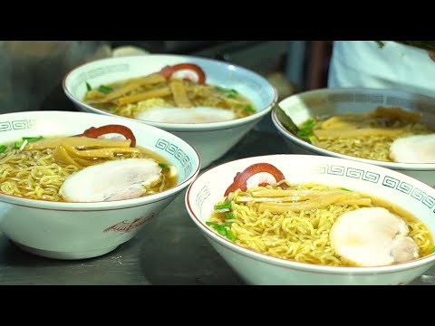 【屋台ラーメン一筋 36年】75歳店主に密着！「初心を忘れちゃだめ」 Old style ramen stall - Japanese street food
