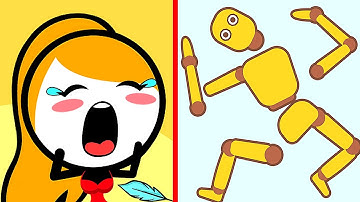 Ragdoll Break Vs Save Her - I Found All Max Level Up ASMR Game #313