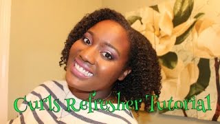 How I Refresh My Curls