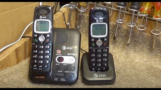 AT&T EL52419 DECT 6 Cordless Phone with Digital Answering System | Initial Checkout