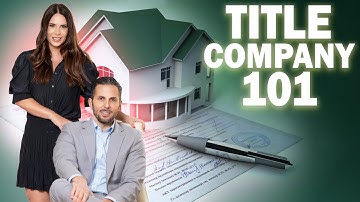 What Does a Title Company Actually Do in Florida? | Leah and Alex Sajovits