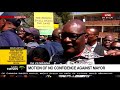 Makhura in Ekurhuleni as Masina faces motion of no confidence