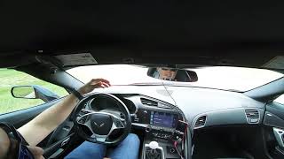 Ride in  M7 SUPERCHARGED C7 Corvette by MrCastroFPS 810 views 3 years ago 3 minutes, 30 seconds