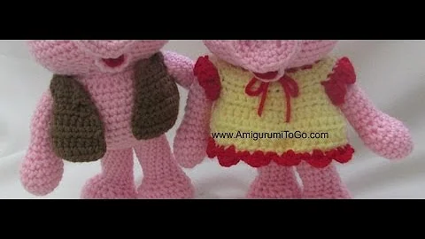 Crochet Dress and Vest