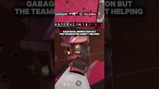 Gabagool inspection but the teammates aren’t helping #rainbowsixsiege #R6s #siege