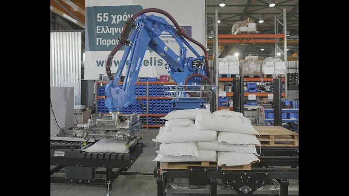 ROBOSACK40 | Robotic Sack Handling & Palletizing by Gizelis Robotics
