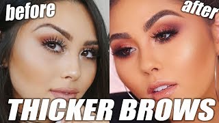 How To Make Your Brows Thicker | Roxette Arisa