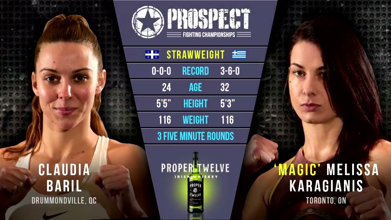 PFC 13: Claudia Baril vs Melissa Karagianis
