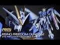 【ガンプラ全塗装】HGライジングフリーダムガンダムをRGに見えるまで改修する!