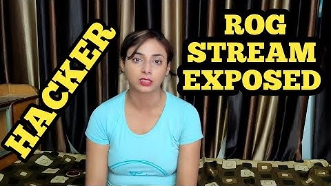 ROG STREAM HACKER EXPOSED | ROG GAMING HACKER | ROG STREAM ACCEPT HACKING | PUBG MOBILE