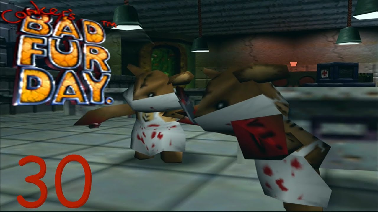 Conker's Bad Fur Day pt. 30 "All You Tediz Die" YouTube