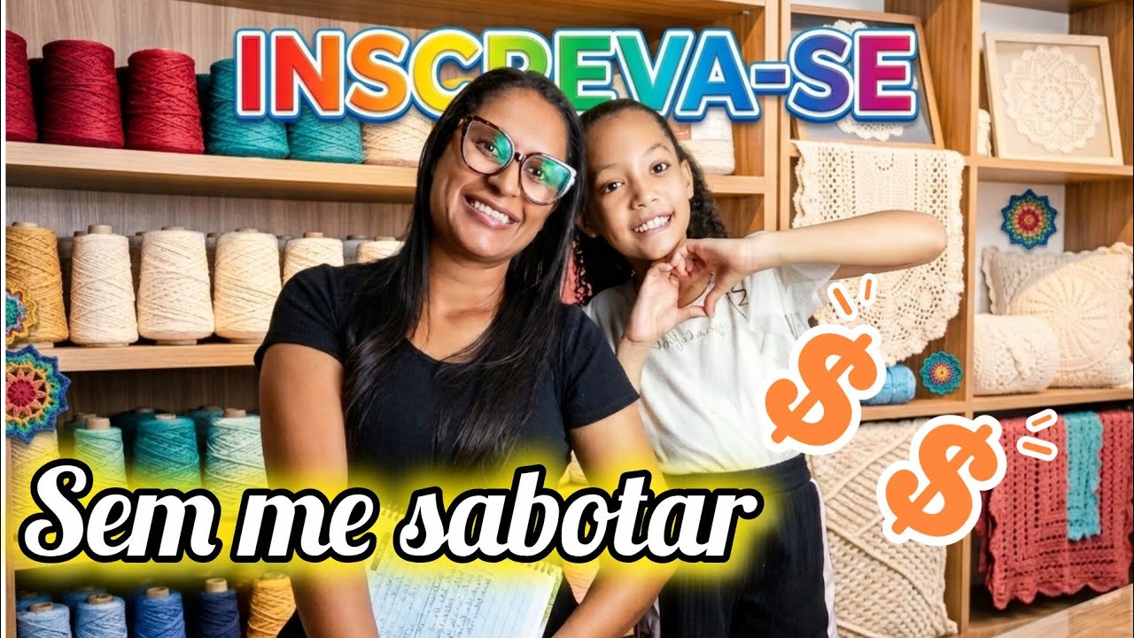 💰 MONTANDO O MEU SALÁRIO COM CROCHÊ/passo a passo simples📝