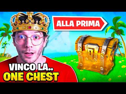 VINCO la *ONE CHEST* al PRIMO TENTATIVO...SU FORTNITE!!
